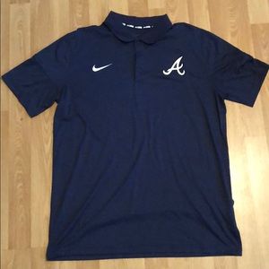 Atlanta Braces Nike Navy Polo